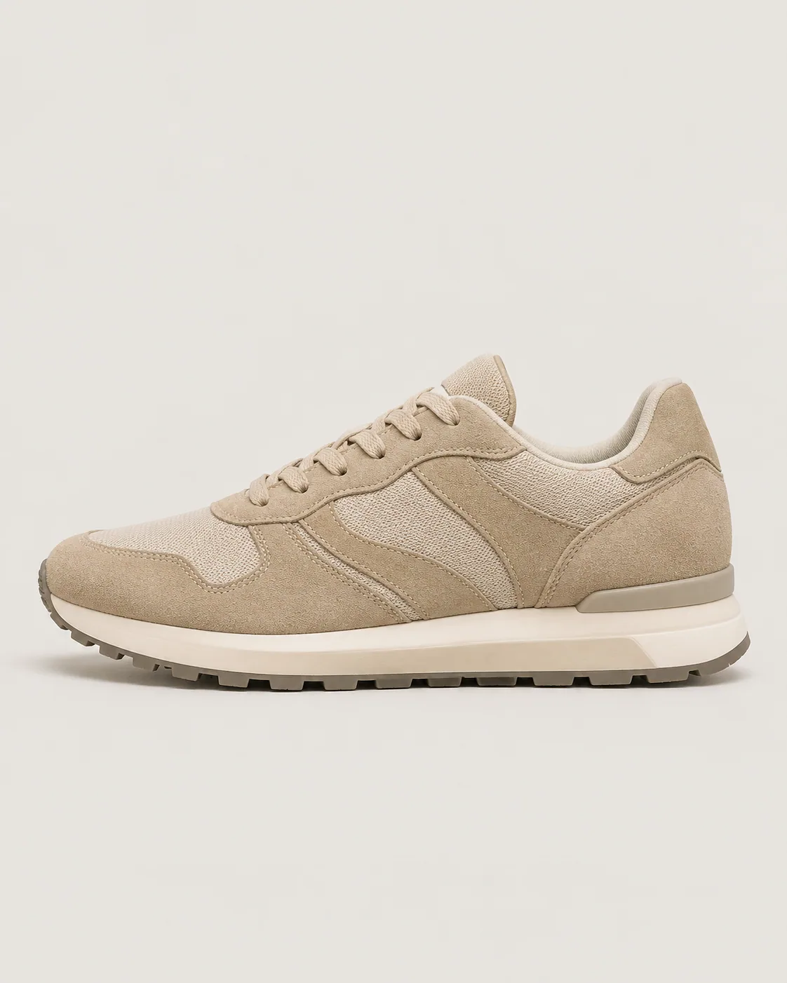 Suede Runner in Sand
